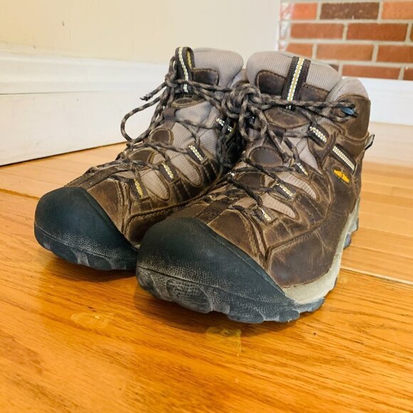 Mens Keen Targhee Waterproof Brown Hiking Shoes! Size 8